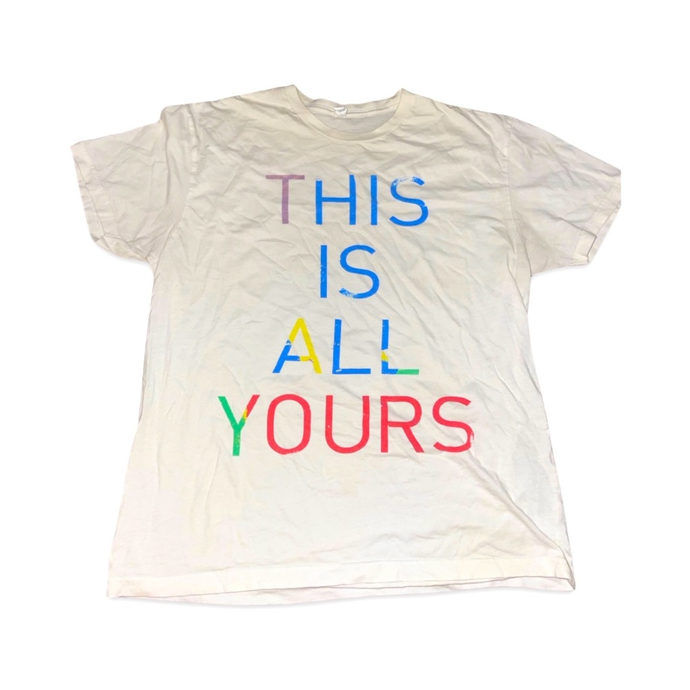 Alt-J : This is All Yours Official Tour Tee: Adult Unisex Large: GUC: Band Merch